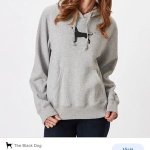 The black dog womens sweatshirt